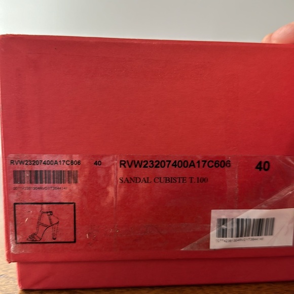 ROGER VIVER Cubiste sandals so 40 - Picture 9 of 10